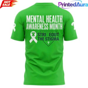 Philadelphia Phillies Mental Health Awareness Month Tee 2