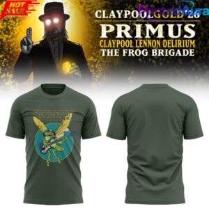 Primus Claypool Gold Tour 2026 ‘Frog Brigade’ Shirt