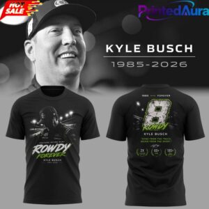 Remembering Kyle Busch – The Rowdy Legend Tee
