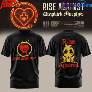 Rise Against & Dropkick Murphys Tour Gas Mask Resistance Shirt