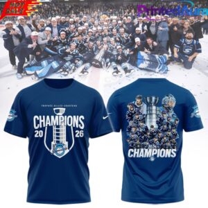 Saguenens de Chicoutimi 2026 QMJHL Champions Shirt 1