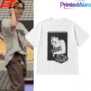 Suga Wearing KAMIYA Sweet Smile Tee Shirt