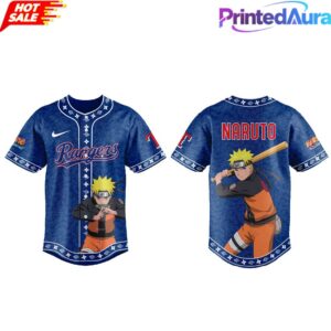 Texas Rangers x Naruto Night 2026 Special Jersey 1