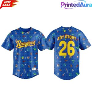 Texas Rangers x Toy Story Night 2026 Special Jersey 1