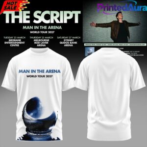The Script – Man In The Arena Tour 2026 Tee