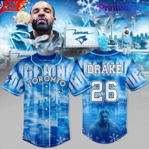 Toronto Blue Jays x Drake ICEMAN Limited Edition 2026 Baseball Jersey