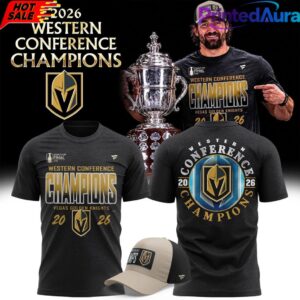 Vegas Golden Knights 2026 NHL Western Conference Champions Shirt