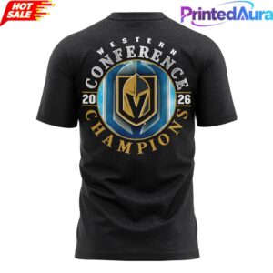Vegas Golden Knights 2026 NHL Western Conference Champions Shirt 2