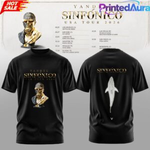 Yandel Sinfonico USA Tour 2026 Edition Special Shirt