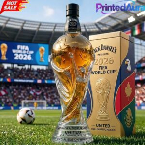2026 FIFA World Cup Special Edition Whiskey Bottle