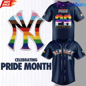 2026 New York Yankees Pride Night Baseball Jersey