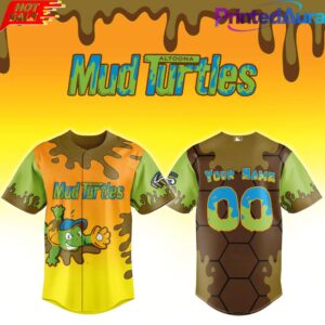 Altoona Curve Mud Turtles Weekend Custom Baseball Jersey