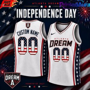 Atlanta Dream x Independence Day 2026 Custom Basketball Jersey
