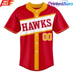 Atlanta Hawks Special New 2026 Custom Baseball Jersey 1