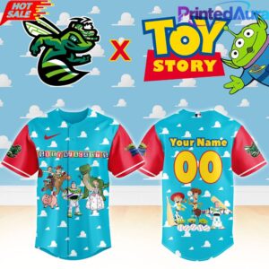 Augusta GreenJackets x Toy Story Night Custom Baseball Jersey