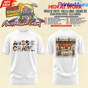 Australian Crawl – Red Hot Summer Tour 2026 3D Tee