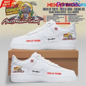 Australian Crawl – Red Hot Summer Tour 2026 Air Force 1 Shoes