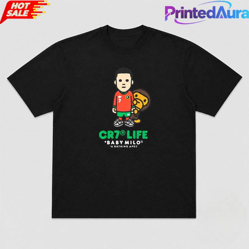 BAPE CR7 Life Baby Milo A Bathing Ape Tee BAPE CR7 Life Baby Milo A Bathing Ape Tee