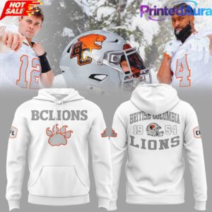 BCLions Pacific Frost Special White Hoodie
