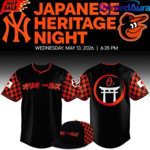 Baltimore Orioles 2026 Japanese Heritage Night Baseball Jersey