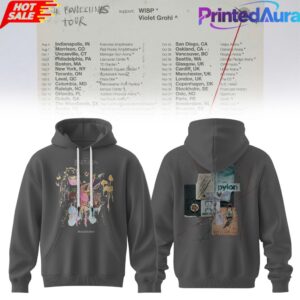 Beabadoobee The Powerlines Tour Beatopia Art Hoodie 1 Beabadoobee The Powerlines Tour Beatopia Art Hoodie 1