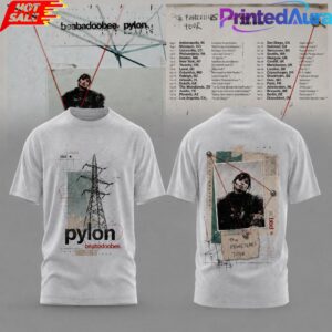 Beabadoobee The Powerlines Tour Powerline Collage Tshirt 2 Beabadoobee The Powerlines Tour Powerline Collage Tshirt 2