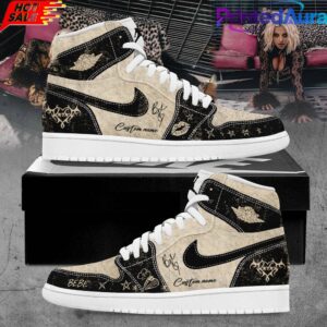 Bebe Rexha Dirty Blonde Album 2026 Signature Custom Air Jordan 1 Shoes