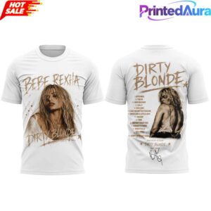 Bebe Rexha Dirty Blonde Album 2026 Signature White Shirt 1