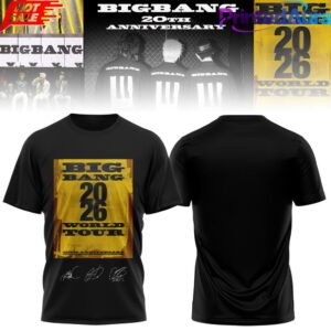 Big Bang 20th Anniversary Edition 2D Shirt