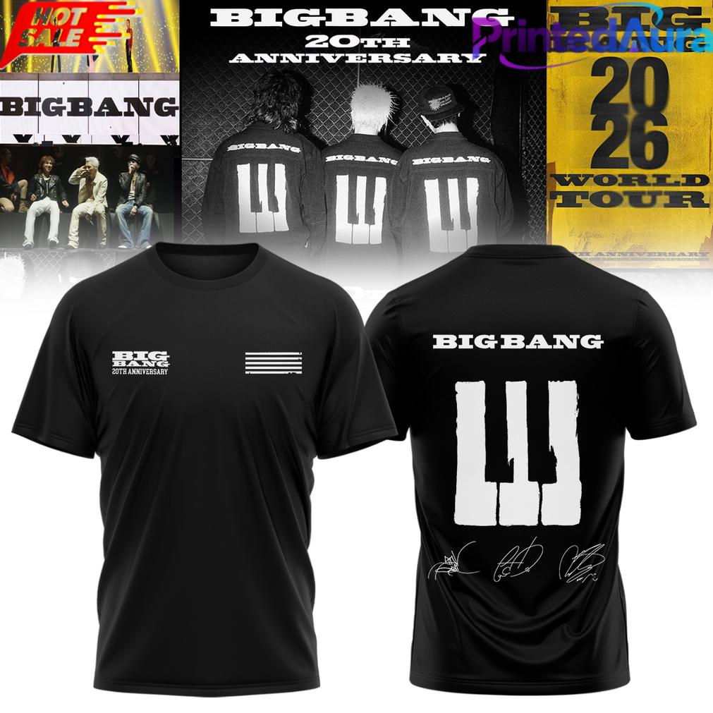 Big Bang 20th Anniversary Tee Big Bang 20th Anniversary Tee