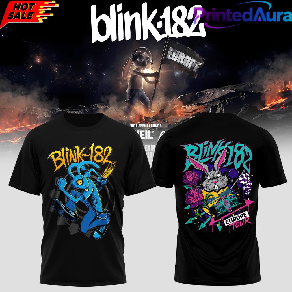 Blink-182 Meltdown Europe Tee Blink-182 Meltdown Europe Tee