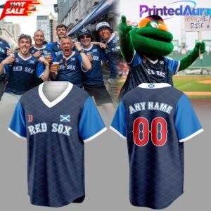 Boston Red Sox Scottish Celebration 2026 Custom Baseball Jersey