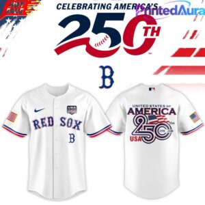 Boston Red Sox USA 250th Anniversary Special Baseballl Jersey