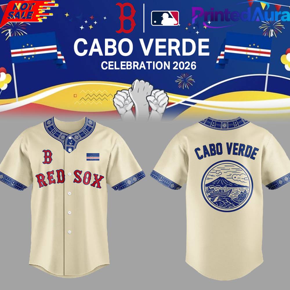 Boston Red Sox x Cabo Verde Celebration 2026 Jersey Boston Red Sox x Cabo Verde Celebration 2026 Jersey