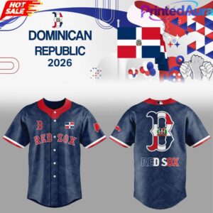 Boston Red Sox x Dominican Republic Celebration 2026 Jersey