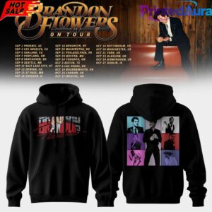 Brandon Flowers On Tour 26 Hoodie Edition 1 Brandon Flowers On Tour 26 Hoodie Edition 1