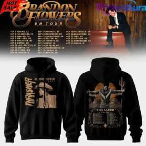 Brandon Flowers On Tour 26 Hoodie Edition 2 Brandon Flowers On Tour 26 Hoodie Edition 2