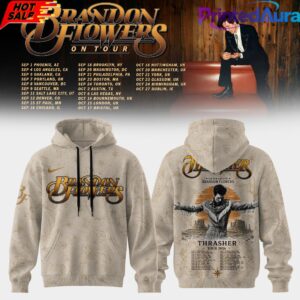 Brandon Flowers On Tour 26 Hoodie Edition 3 Brandon Flowers On Tour 26 Hoodie Edition 3
