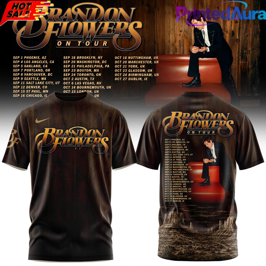 Brandon Flowers On Tour 26 Tee Edition Brandon Flowers On Tour 26 Tee Edition