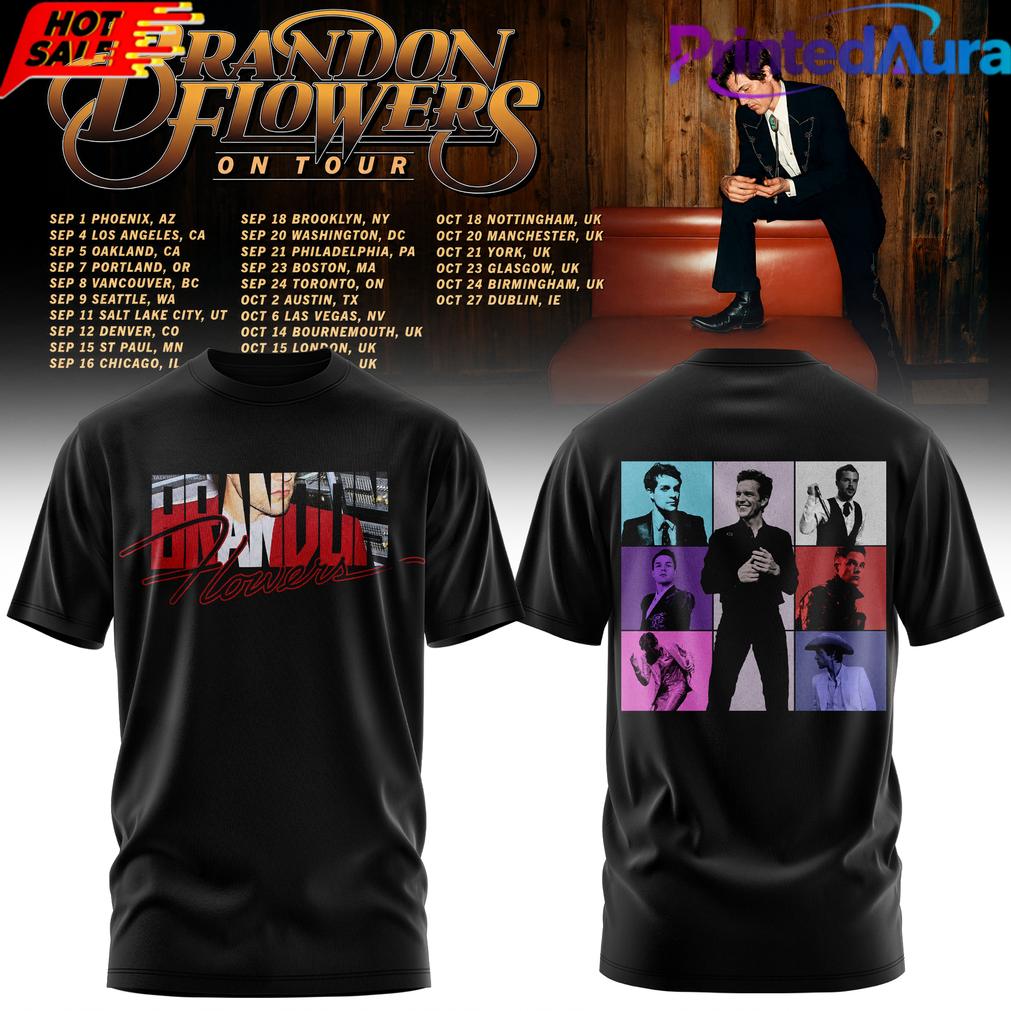 Brandon Flowers On Tour 26 Tee Edition Brandon Flowers On Tour 26 Tee Edition