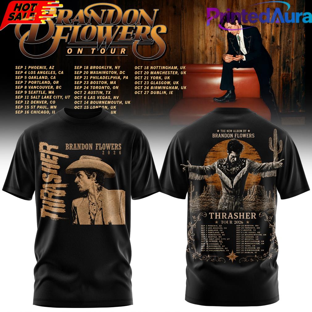 Brandon Flowers On Tour 26 Tee Edition Brandon Flowers On Tour 26 Tee Edition