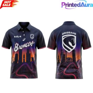 Brisbane Broncos Arrivals at Home for Magic Round Polo 1