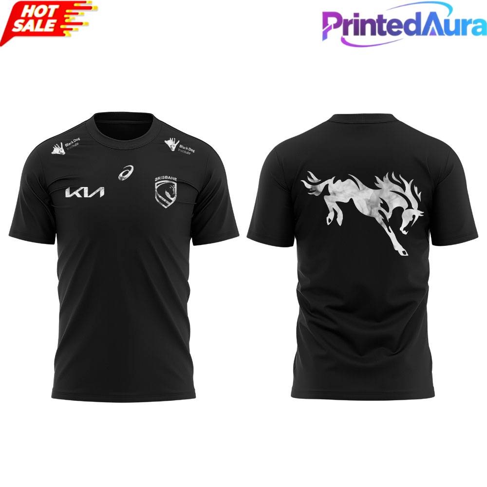 Brisbane Broncos Back In Black Bold New Mental Health Round Shirt Brisbane Broncos Back In Black Bold New Mental Health Round Shirt