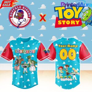 Buffalo Bisons x Toy Story Night Custom Baseball Jersey