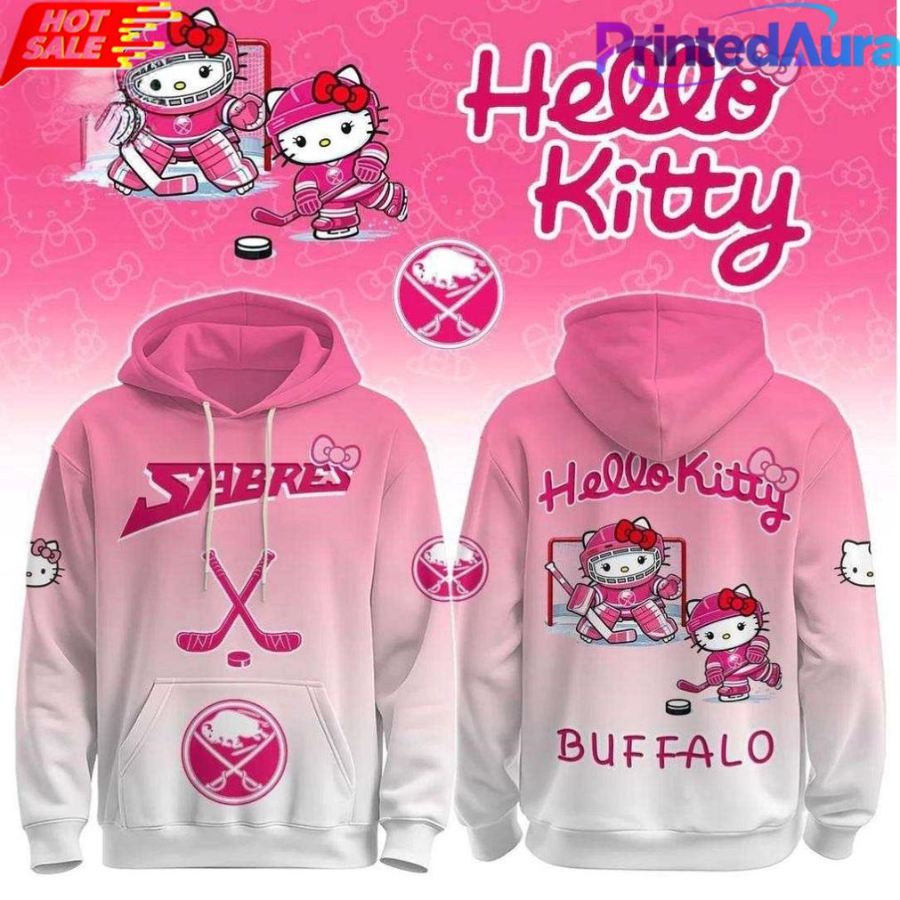 Buffalo Sabres Hello Kitty Hoodie Buffalo Sabres Hello Kitty Hoodie