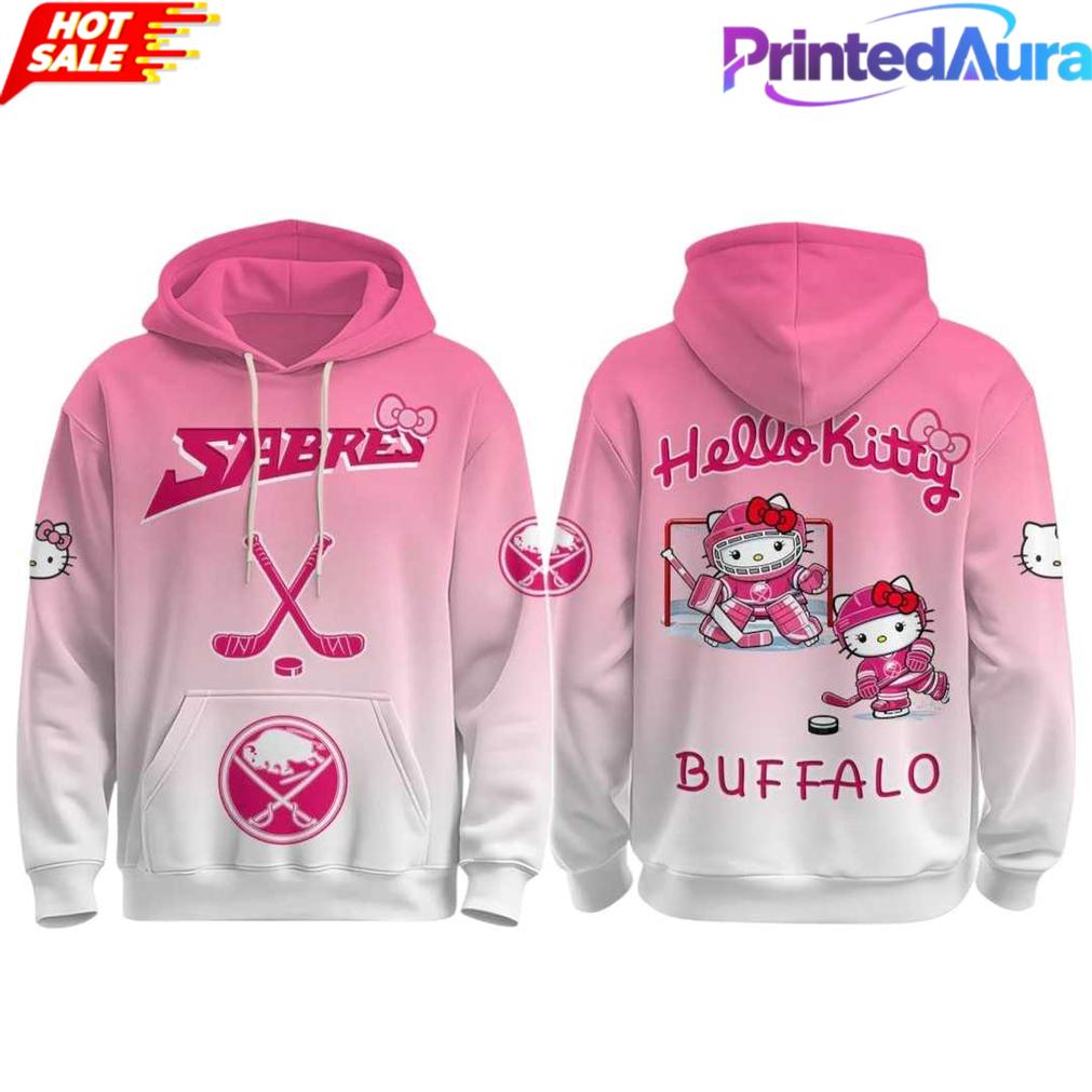 Buffalo Sabres Hello Kitty Hoodie Buffalo Sabres Hello Kitty Hoodie