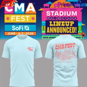 CMA FEST Nissan Stadium 2026 Tee