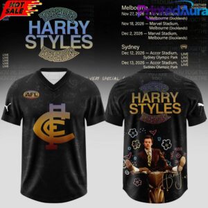 Carlton Blues Football x Harry Styles Together Together Tour 2026 Football Jersey