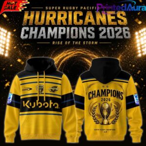 Carolina Hurricanes 2026 Super Rugby Pacific Champions Cup Limited Hoodie
