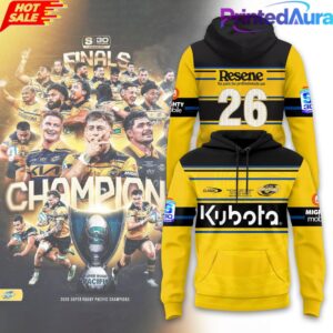 Carolina Hurricanes Super Rugby Pacific Champions 2026 Limited Hoodie